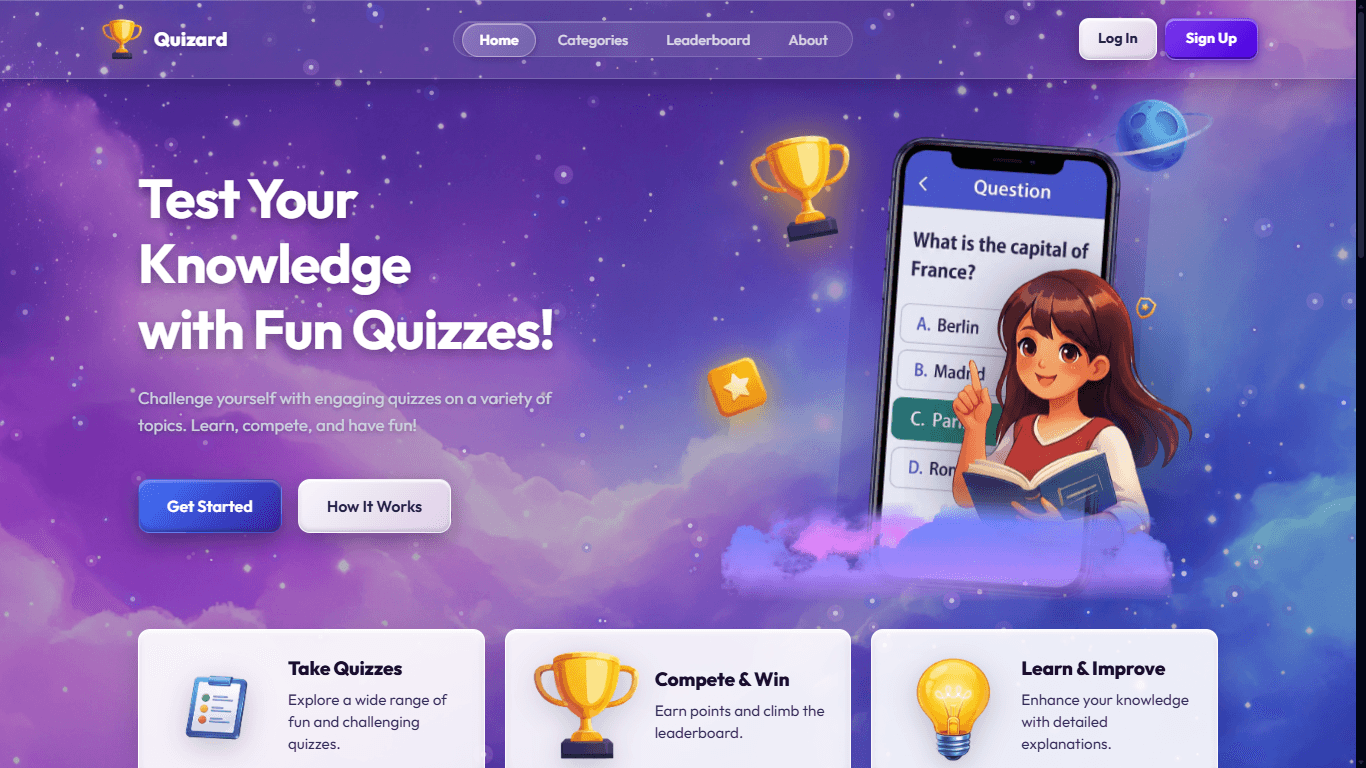 Quizzard Platform